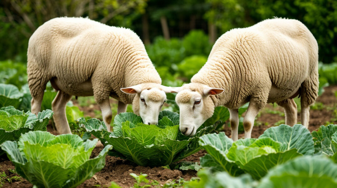 В Прикамье овцы целый год съедали весь соседский урожай и саженцы