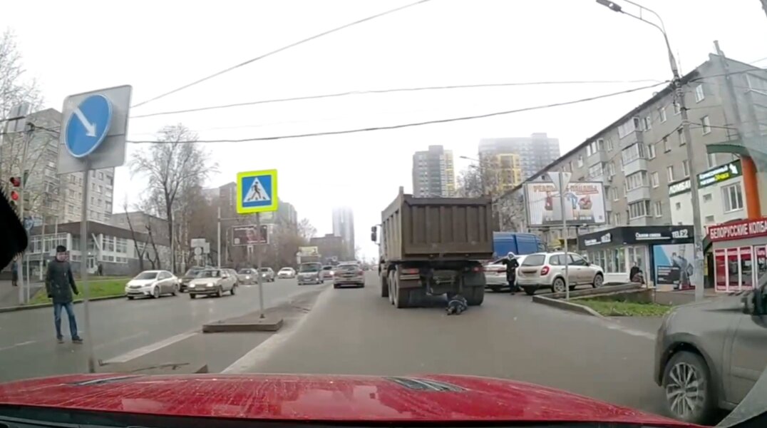 В Перми бабушка чудом избежала смерти