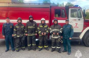 В Перми пожарные спасли женщину из горящей квартиры