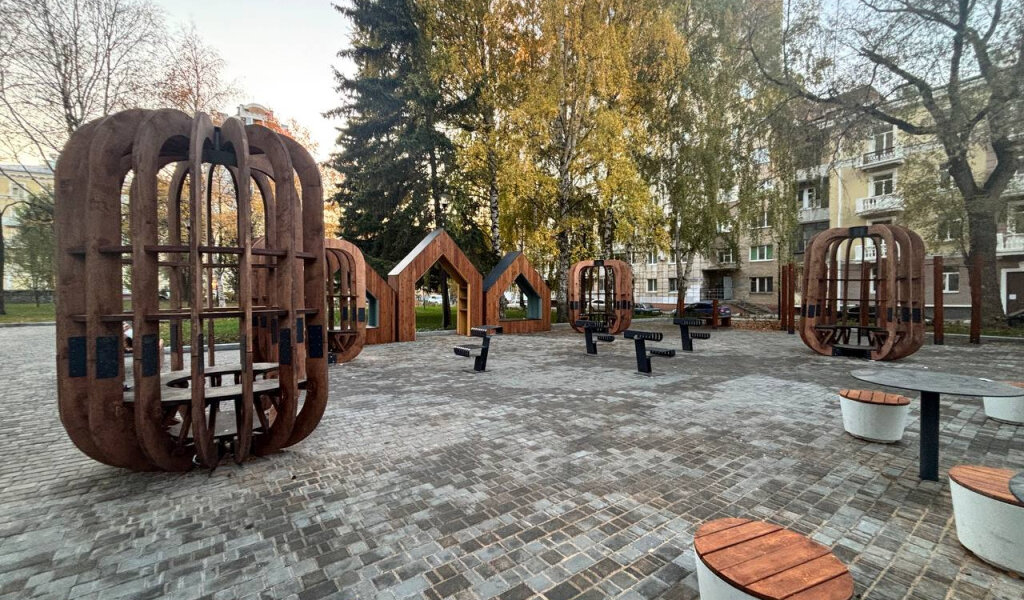 В Перми завершились работы по благоустройству четырех скверов