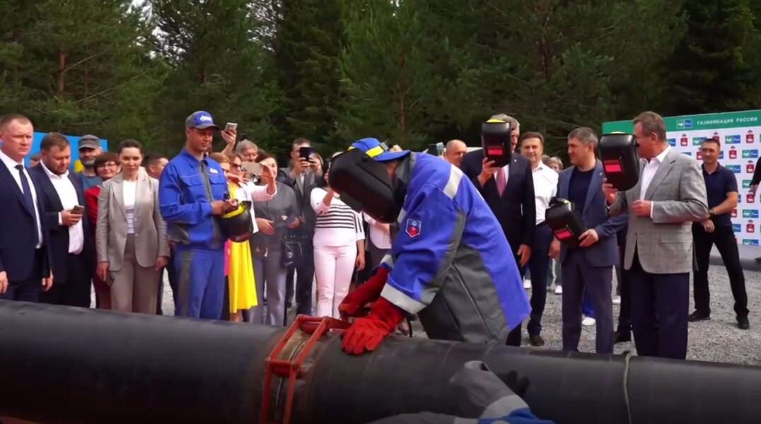 В Пермском крае началось строительство газопровода Соликамск — Чердынь. Видео