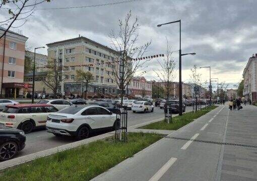 В центре Перми и на улице Соликамской возникли огромные пробки