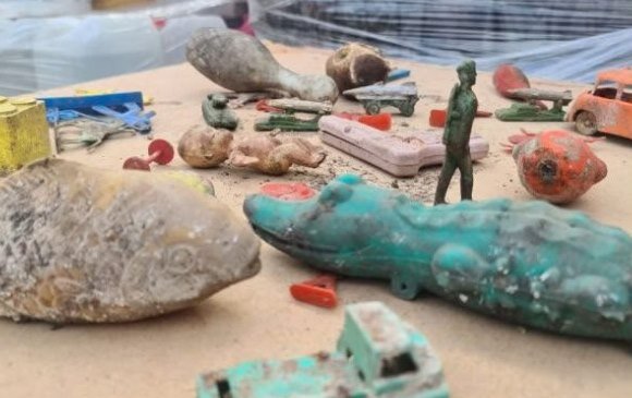 В Перми во время ремонта Арт-резиденции обнаружили игрушки прошлого века