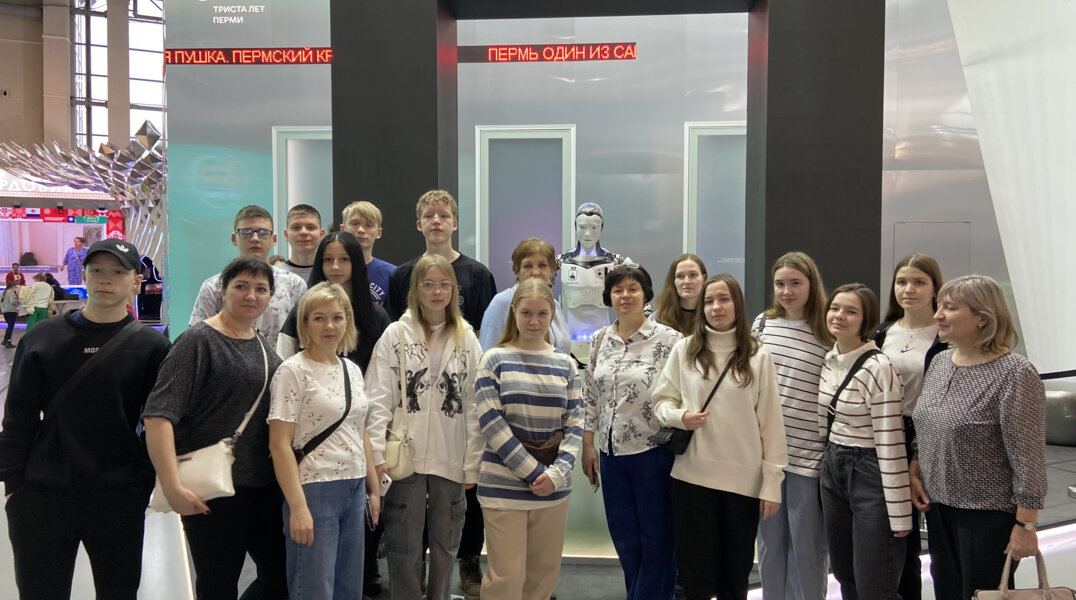 Школьники из Куединского района побывали на выставке «Россия»