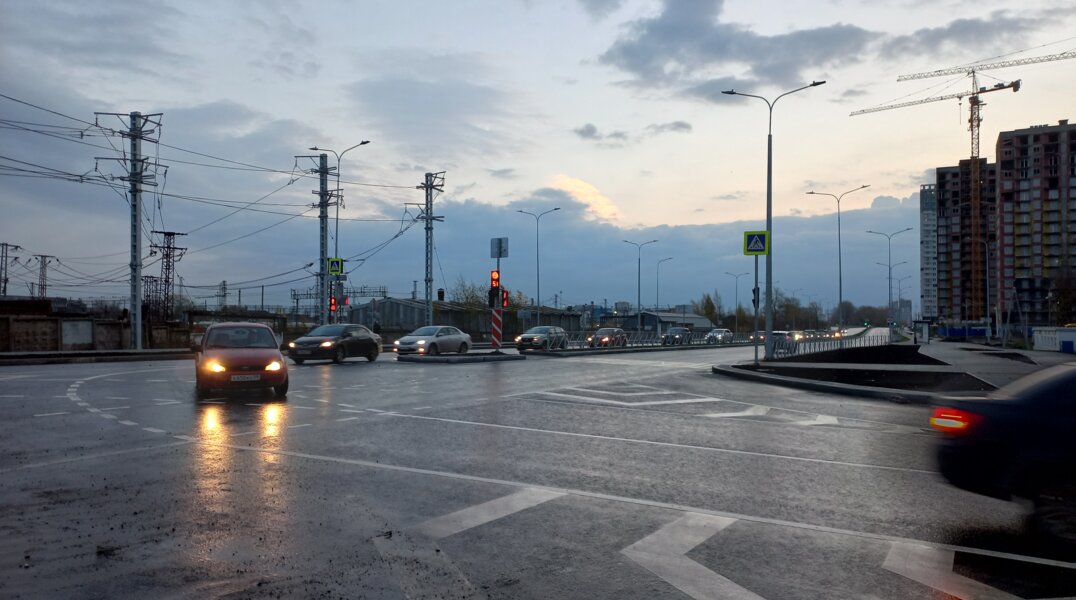 В Перми открыто движение по новой автомагистрали на улице Строителей