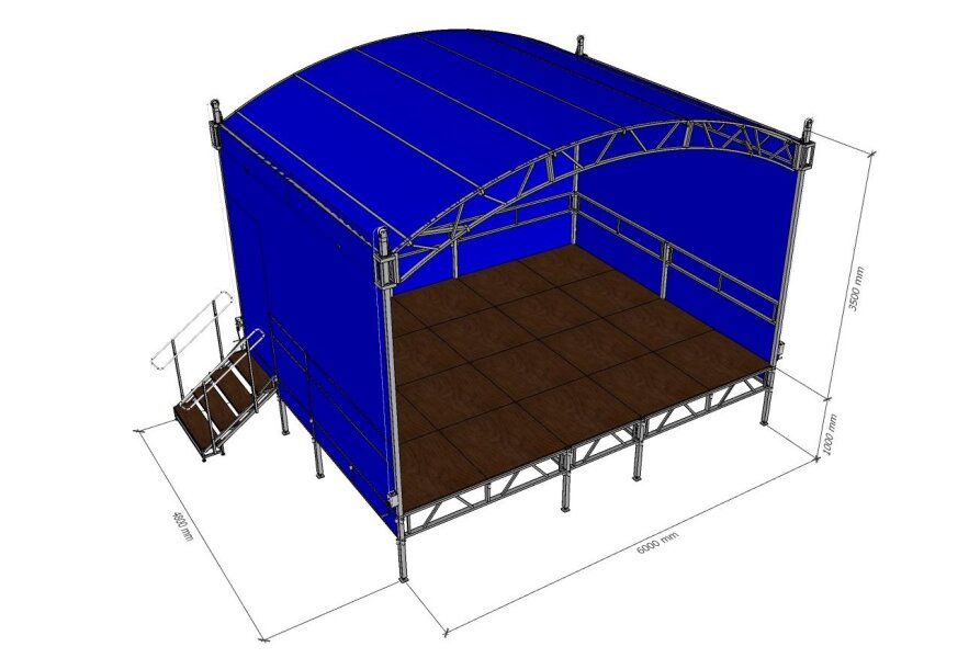 В Перми в сквере на Торфянке построят сцену за миллион рублей