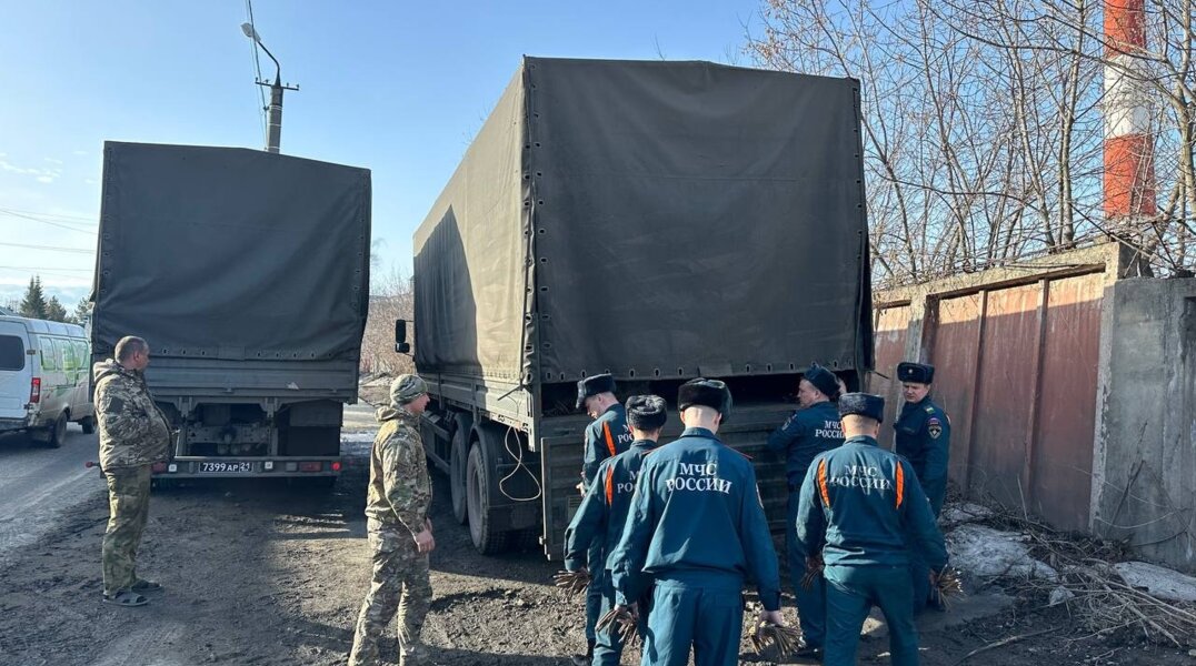 Жители Лысьвенского округа Прикамья собрали два КамАЗа гуманитарной помощи для солдат СВО
