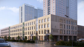 В центре Перми планируют построить школу с панорамным винтажным остеклением