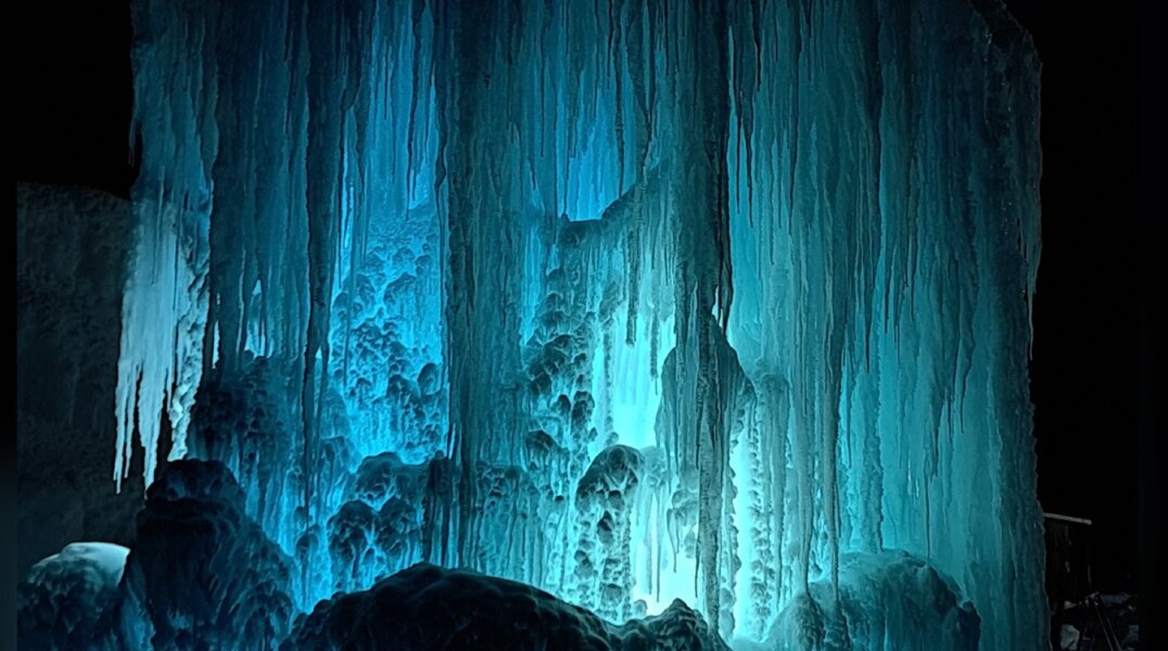 В Пермском крае 20 января откроется первая очередь парка ледопадов