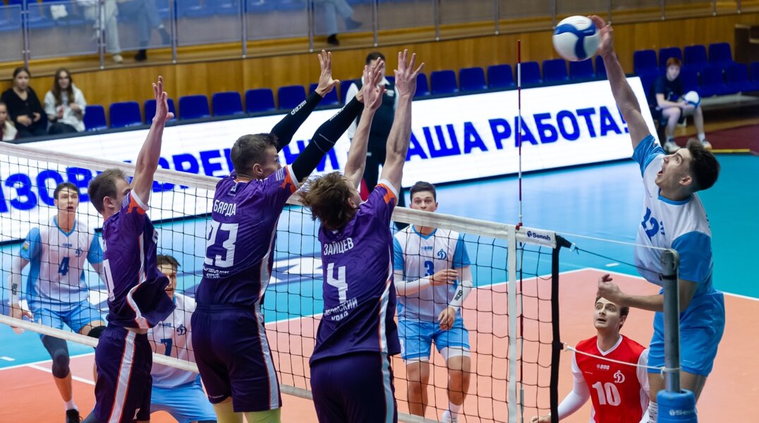 Волейбольный клуб Перми стал первым на Чемпионате России