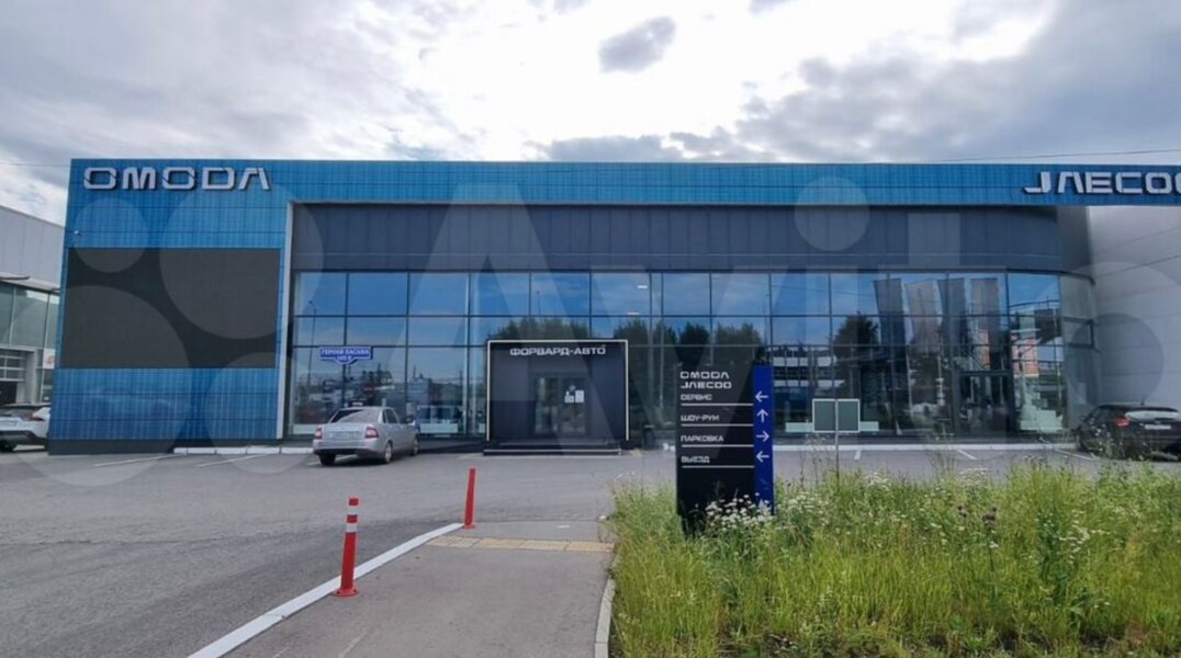 В Перми выставили на продажу здание автосалона Omoda