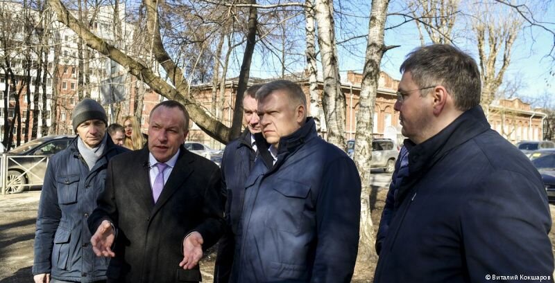 В Перми благоустроят сквер на улице Екатерининской