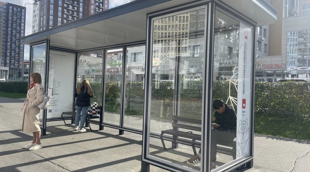В начале 2025 года все остановки на бульваре Гагарина в Перми станут «умными»