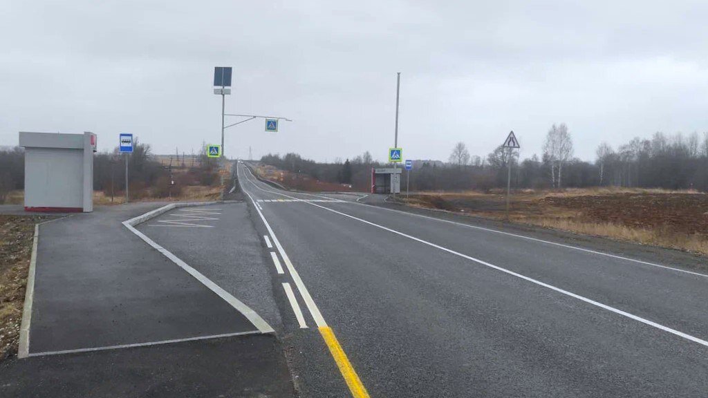 В Пермском крае отремонтировали участок автодороги Оса-Чернушка в рамках нацпроекта