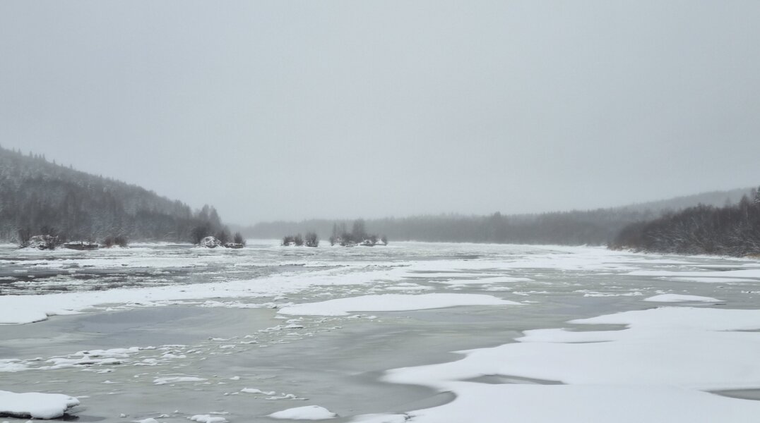 По северной реке Прикамья пошла шуга