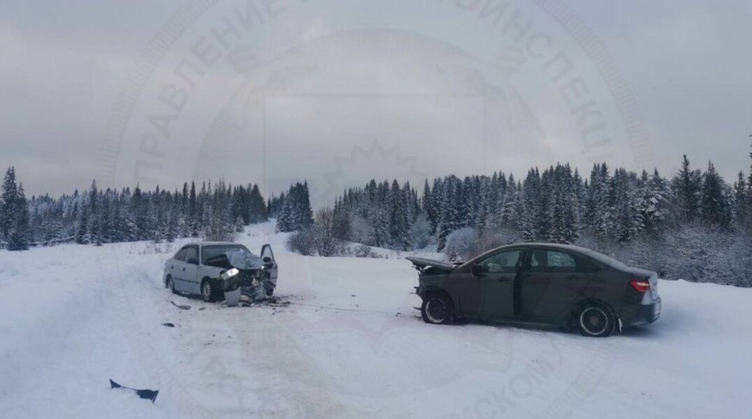 В Прикамье в ДТП пострадали пять человек, среди них - два подростка