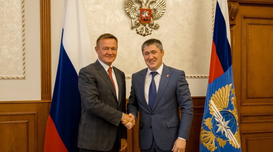 Дмитрий Махонин с главой Минтранса РФ обсудили реконструкцию пермского аэропорта