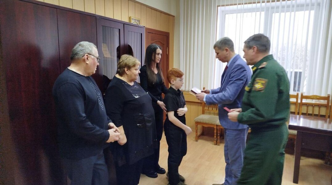 В Прикамье посмертно наградили бойца СВО