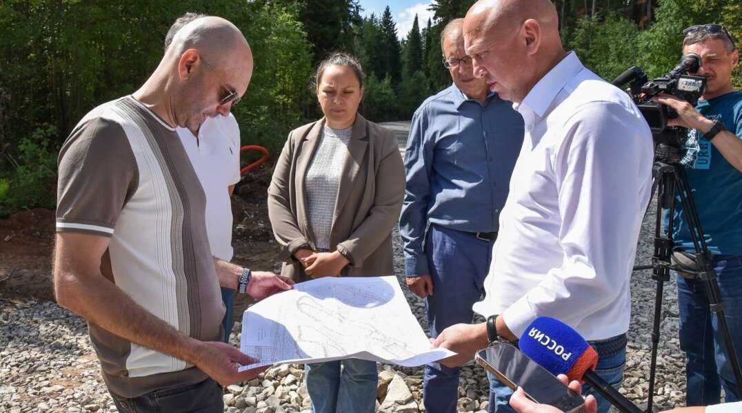 Замминистра спорта РФ посетил строительство спортивного объекта в Пермском крае