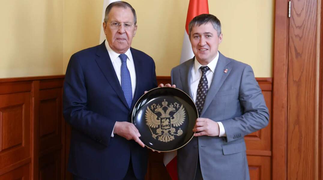 Губернатор Прикамья Дмитрий Махонин провел встречу с главой МИД РФ Сергеем Лавровым