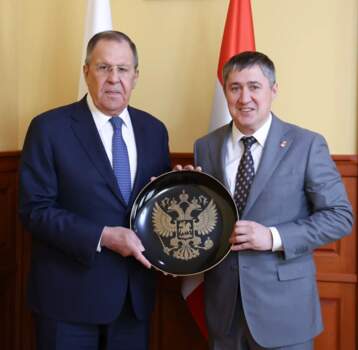 Губернатор Прикамья Дмитрий Махонин провел встречу с главой МИД РФ Сергеем Лавровым