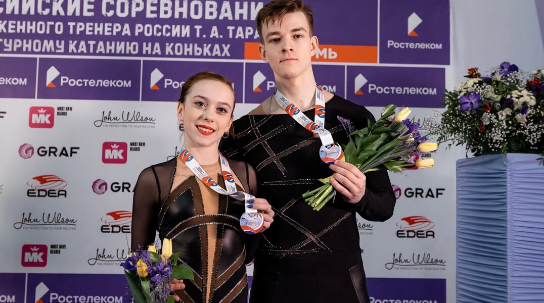 Пермские фигуристы завоевали золото на Всероссийских соревнованиях