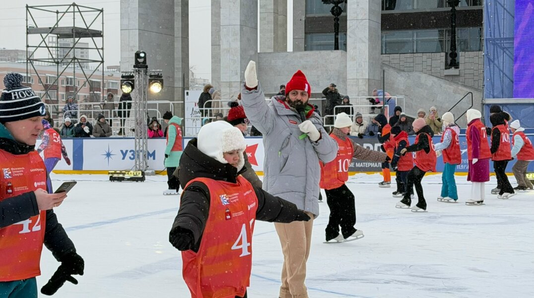 Более 100 пермяков приняли участие в мастер-классе олимпийского призера по фигурному катанию