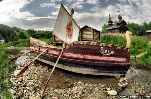 Пермяки воссоздадут струг Ермака и проплывут по его пути до Тобольска