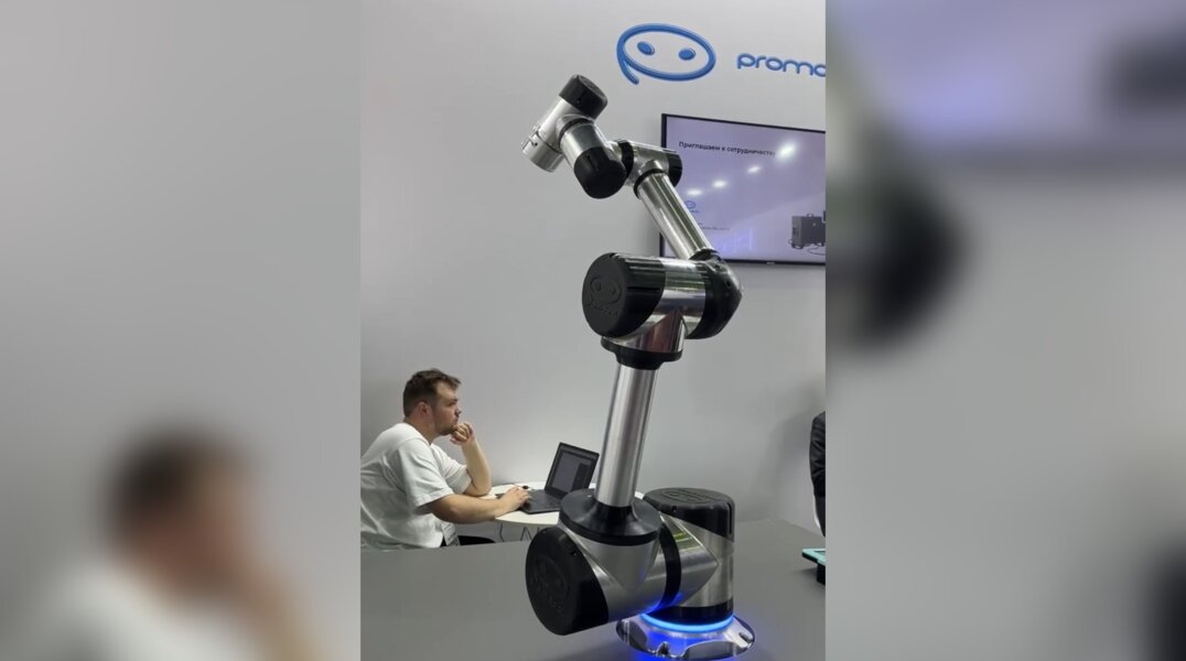 Пермский разработчик представил нового промышленного робота