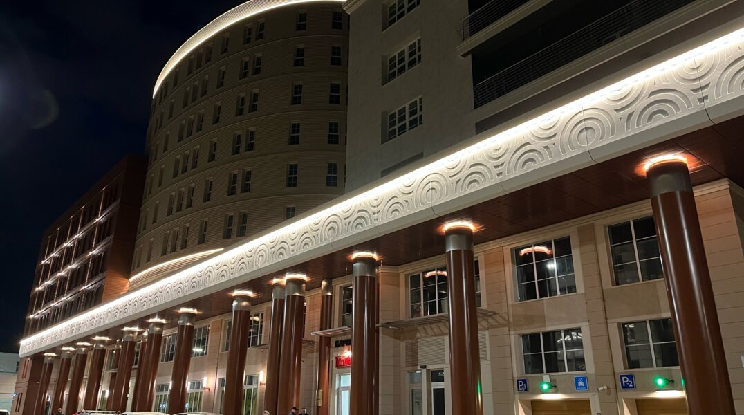 Пермский завод изготовил колонны для элитного дома