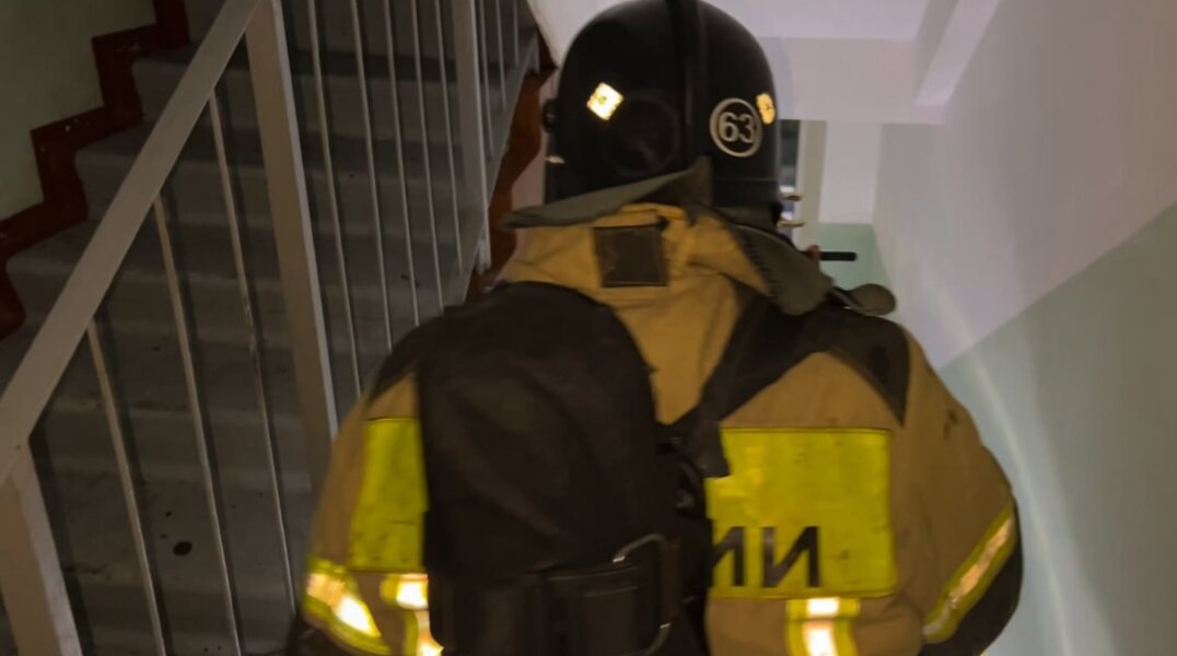 Ночью в Перми на Пушкарской горела квартира