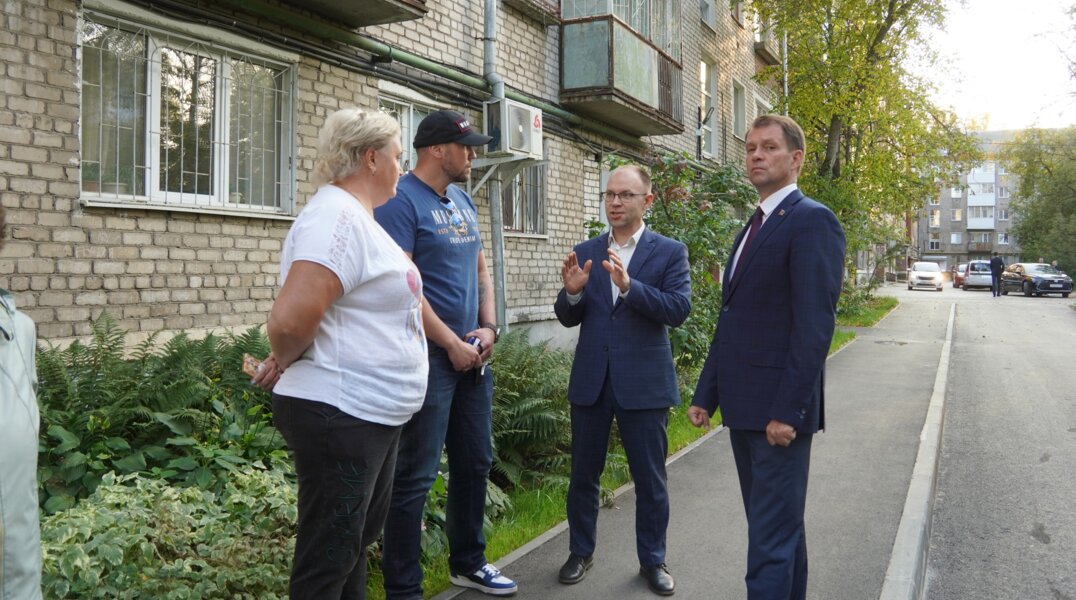 Председатель Пермской гордумы оценил итоги работ по благоустройству в Индустриальном районе