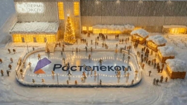 Скользи онлайн: «Ростелеком» обеспечит бесплатным Wi-Fi самый большой каток Перми