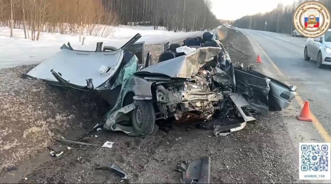 В ДТП на трассе «Пермь-Березники» погиб 28-летний водитель