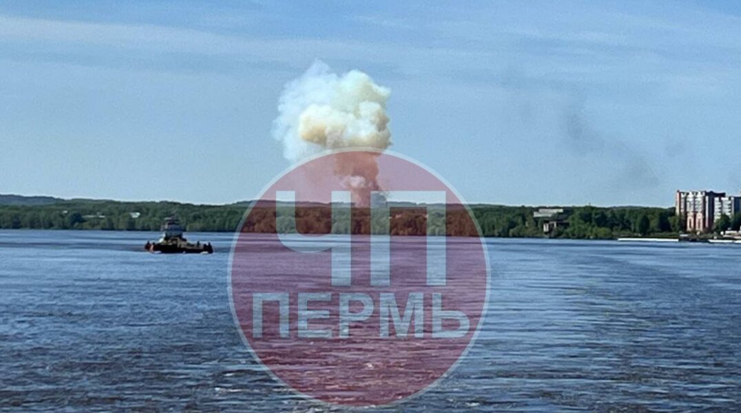 Пермяков напугал большой столб дыма возле порохового завода