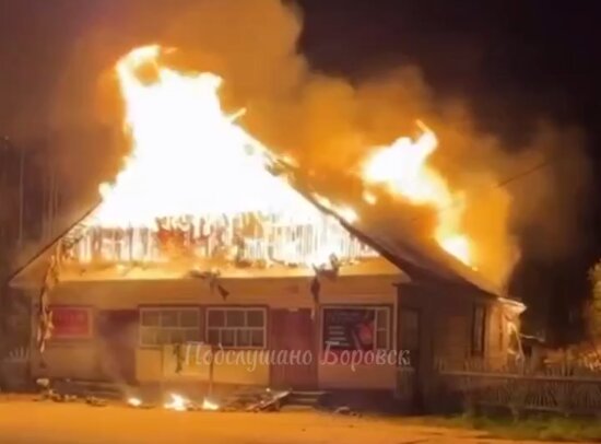 В Прикамье сгорело дотла популярное придорожное кафе