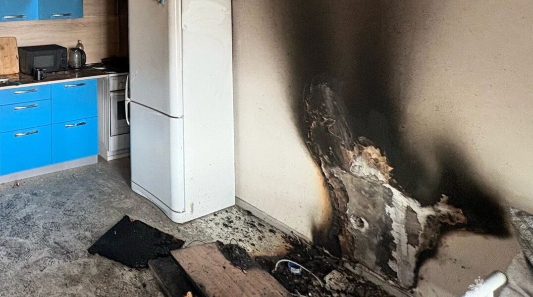 ​В Перми на пожаре в 17-этажном доме спасли двоих детей