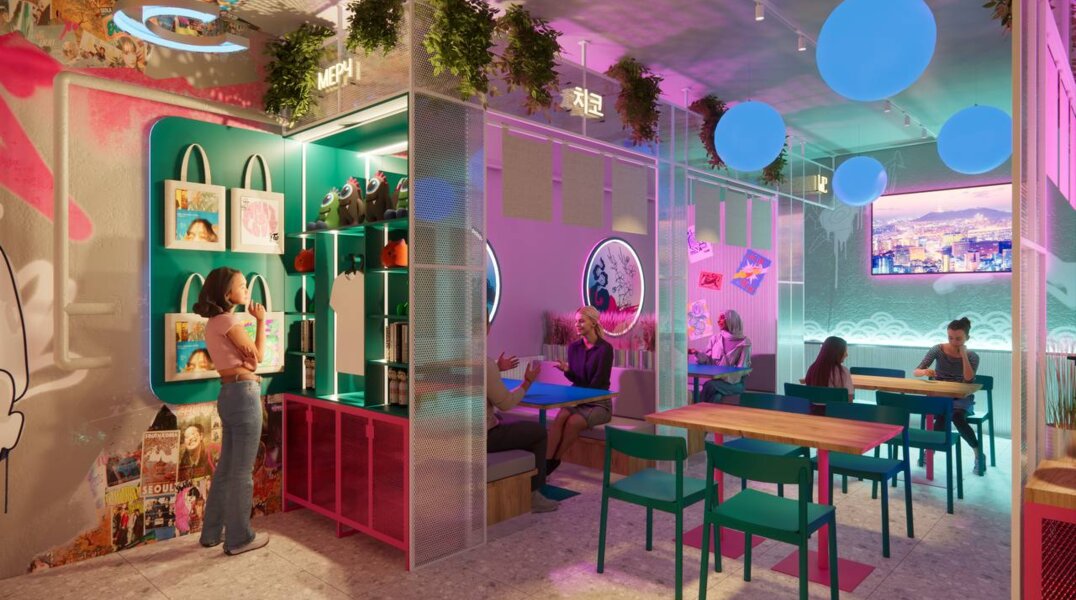 Пермякам показали, как будет выглядеть новое корейское кафе CHICKO на Ленина. Фото