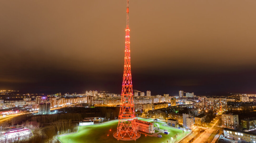 В Перми 23 февраля и 8 марта включат праздничную подсветку на телебашне