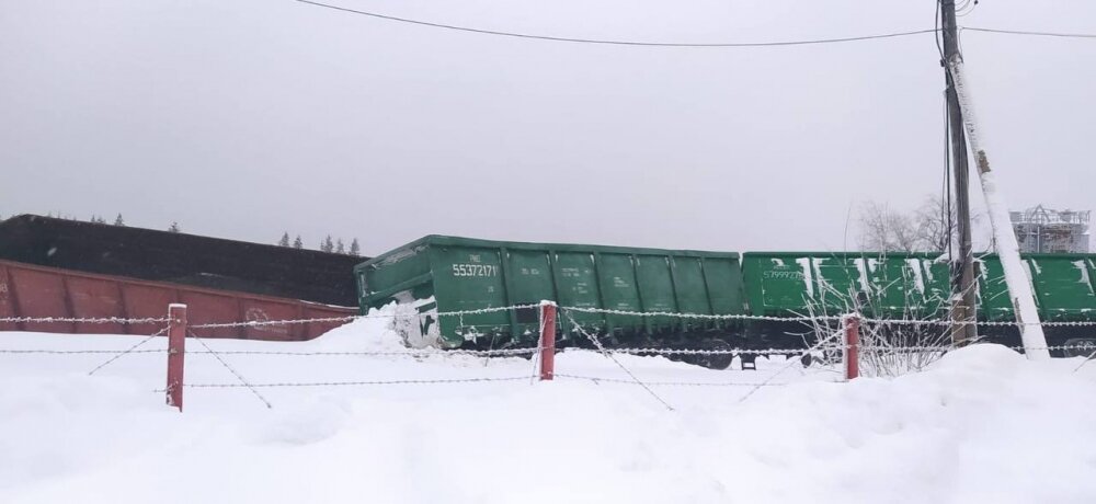 В Прикамье возбуждено уголовное дело по факту гибели железнодорожника при сходе вагонов