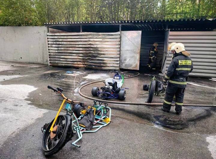 В пожаре на площадке перед «Пермь Экспо» может быть замешан грабитель трайков