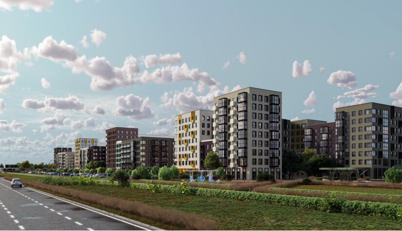 Девелопер представил концепцию застройки правобережной части Камской долины