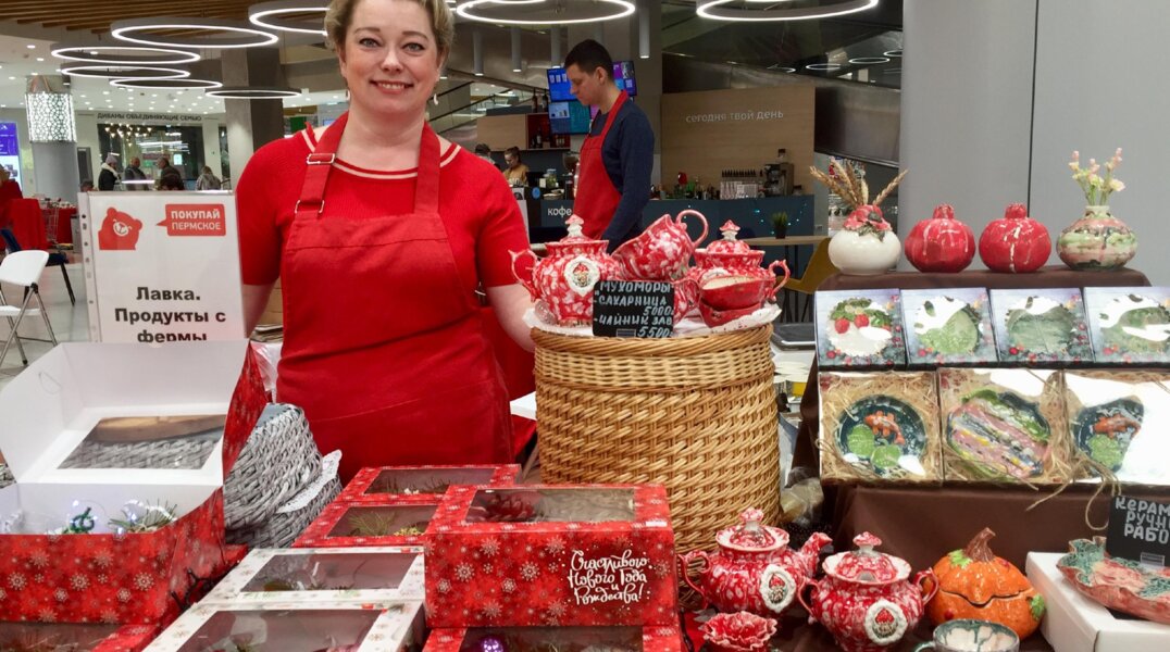 В Перми открылась новогодняя ярмарка от местных производителей