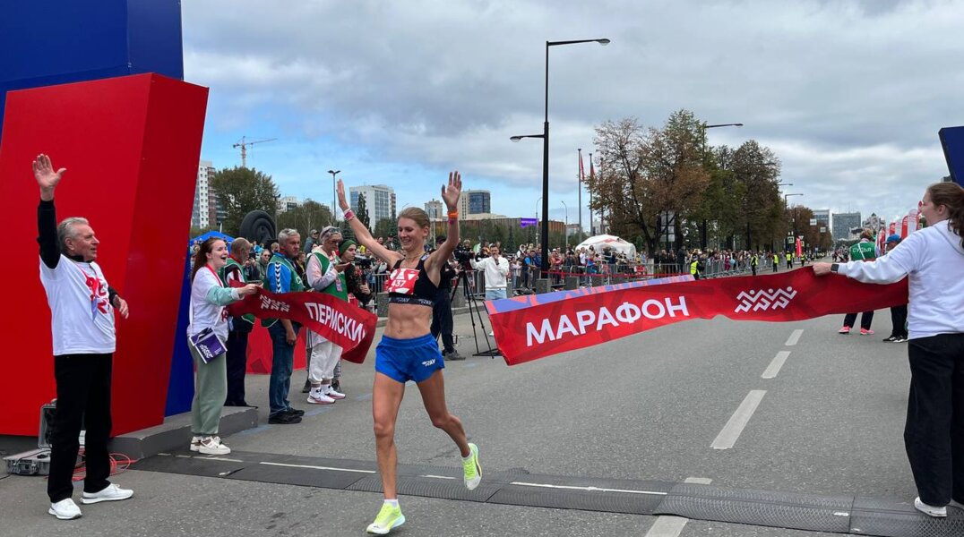 Победителями Пермского марафона стали участник Олимпийских игр и прошлогодняя победительница