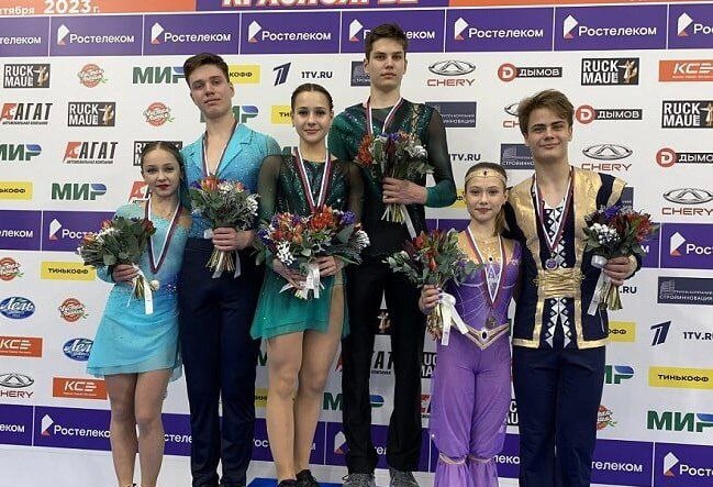 Сразу две пермские пары фигуристов взяли серебро на всероссийских соревнованиях