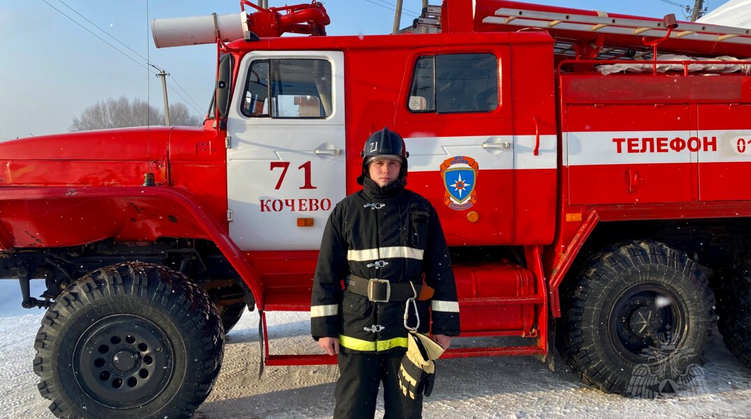 Пермский пожарный в нерабочее время спас мужчину