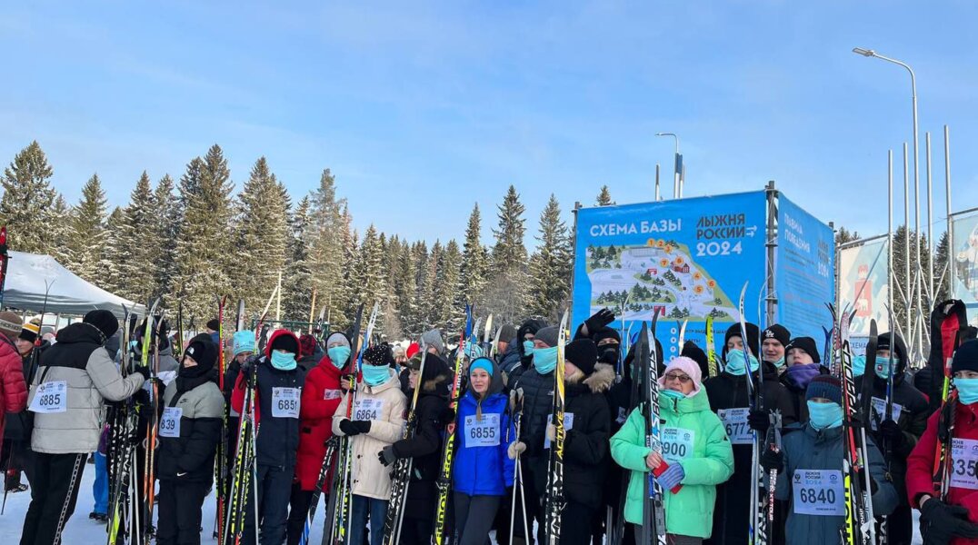 В Пермском крае прошел большой праздник спорта – «Лыжня России-2024»