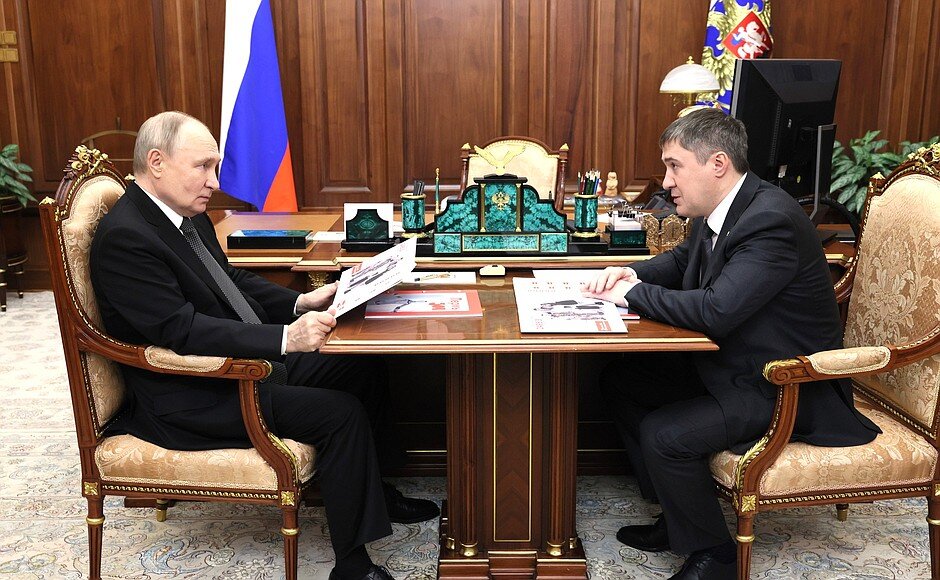 Владимир Путин положительно оценил результаты развития Пермского края за последнюю «пятилетку»