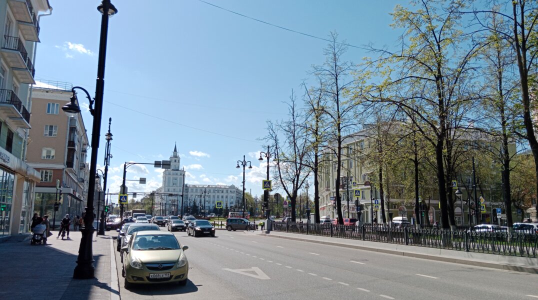 В Перми временно изменятся маршруты автобусов в районе Комсомольской площади