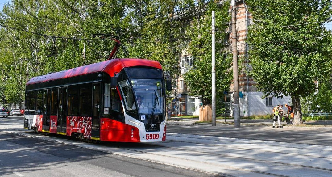 В Перми возобновят движение трамваев на участке улицы Мира